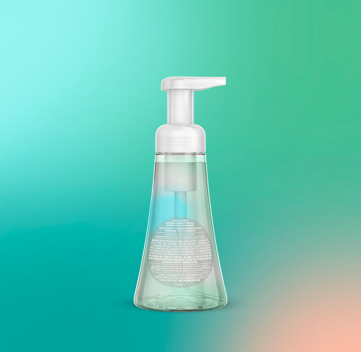 foaming hand wash – coconut water, 10 fl oz - Image 3