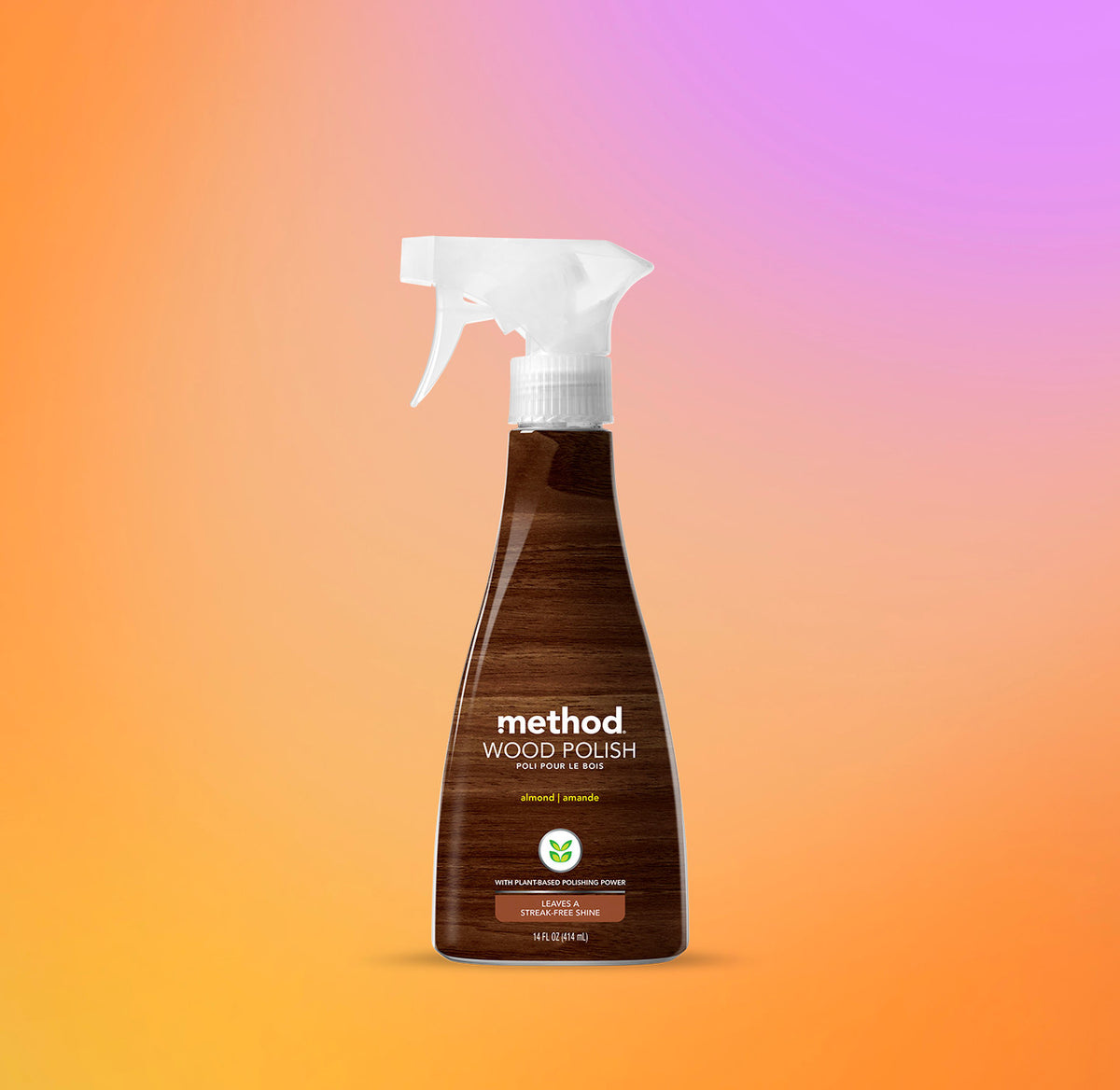 wood polish – almond, 14 fl oz - Image 2