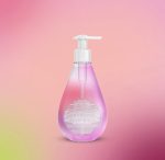 gel hand wash – rose water, 12 fl oz - Image 3