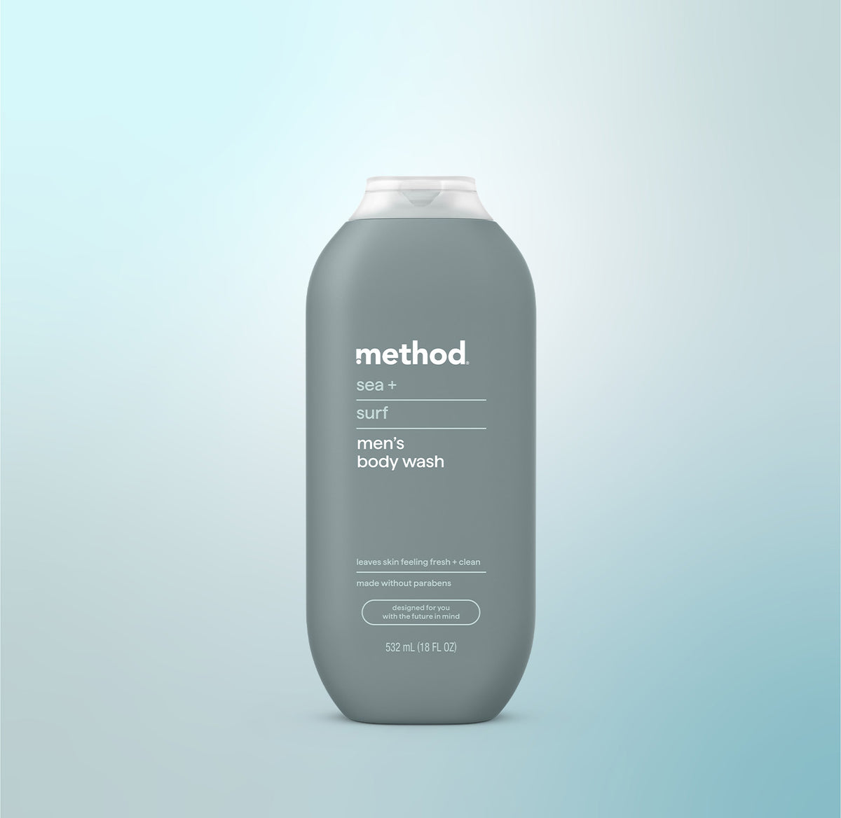 men body wash – sea + surf, 18 fl oz - Image 2