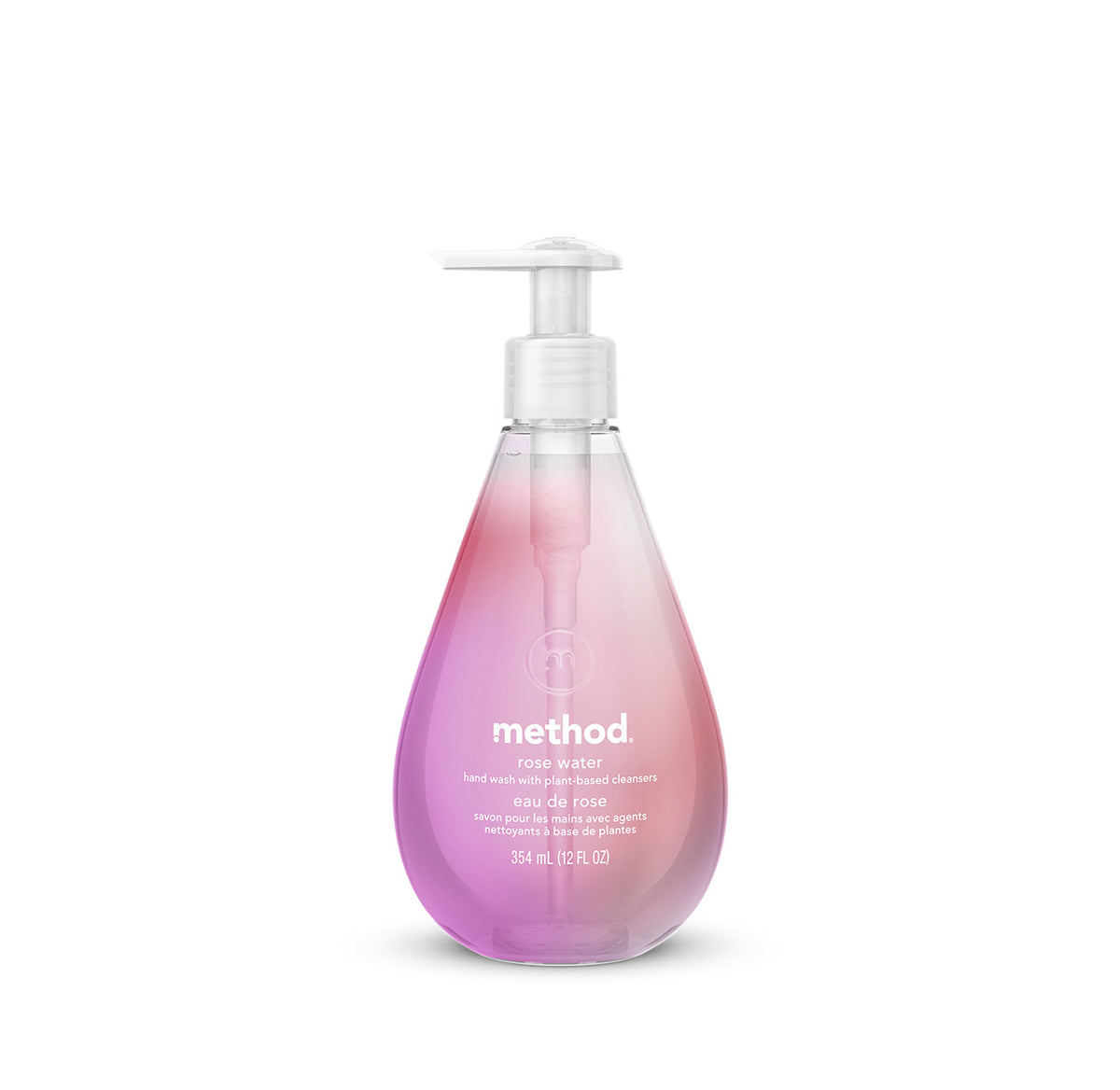 gel hand wash – rose water, 12 fl oz - Image 5