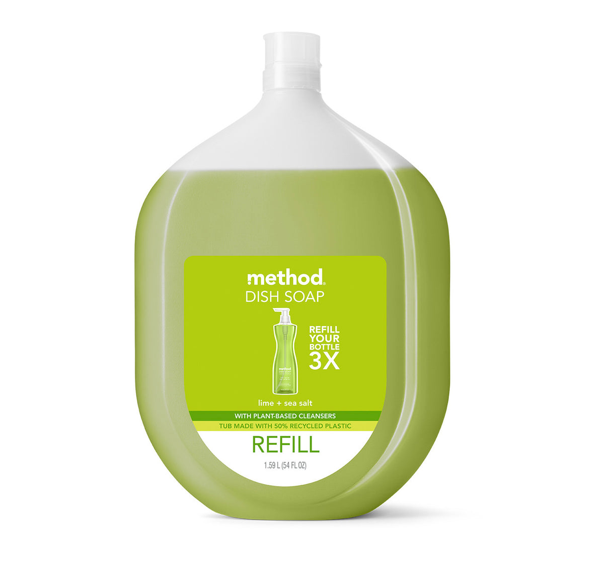 53590_MTHD_DishSoap_Refill_54oz_Lime_Sea_Salt_328102_onwhite__27493.1726062640.386.513_b90b167a-bb33-47f3-86c3-b1defd13b9d3.jpg dish soap refill – lime + sea salt, 54 fl oz - Image 1
