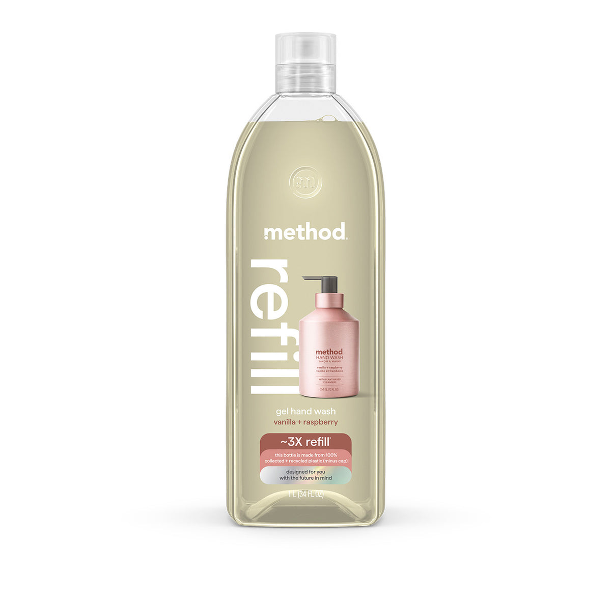 MTHD_AGHW_Refill_34oz_VanRasp_Front_US_378694__65293.1737652551.386.513_be6f0376-3a4a-4bf3-8c09-a5dfa8133a8b.jpg gel hand wash refill – vanilla + raspberry, 34 fl oz 1 - Image 1