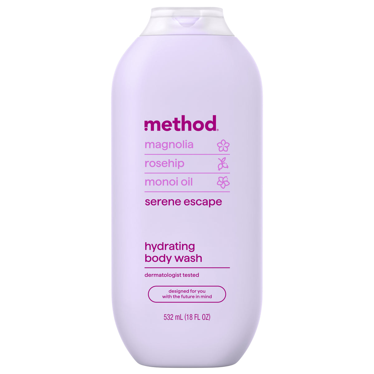 MTHD_BW_18oz_SereneEscape_Front_US_376594_2.jpg hydrating body wash – serene escape, 18 fl oz - Image 1