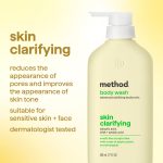 body wash tonic – skin clarifying, salicylic acid, AHA + azelaic acid, 17 fl oz - Image 4