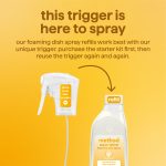 super shine foaming dish spray refill – coastal citron, 16 fl oz - Image 4