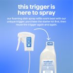 super shine foaming dish spray refill – free + clear, 16 fl oz - Image 4