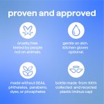 super shine liquid dish soap starter set – free + clear, 64 fl oz - Image 8