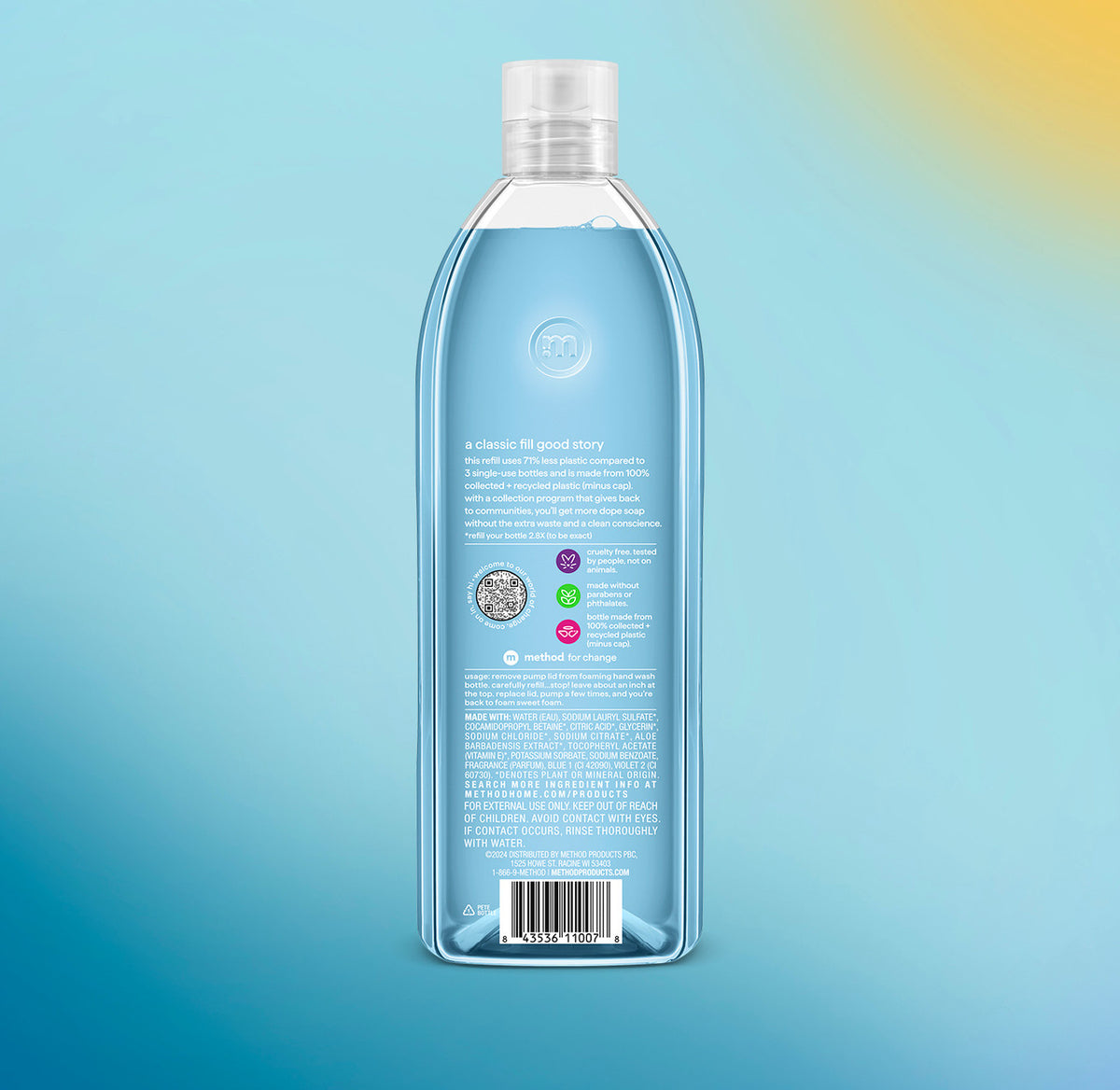 foaming hand wash refill – sea minerals, 28 fl oz 1 - Image 3