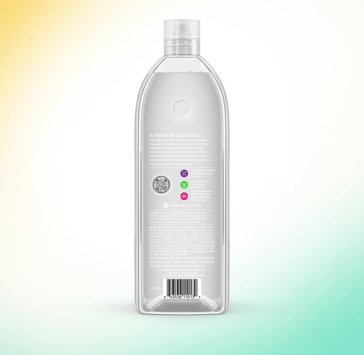 gel hand wash refill – sweet water, 34 fl oz 1 - Image 3