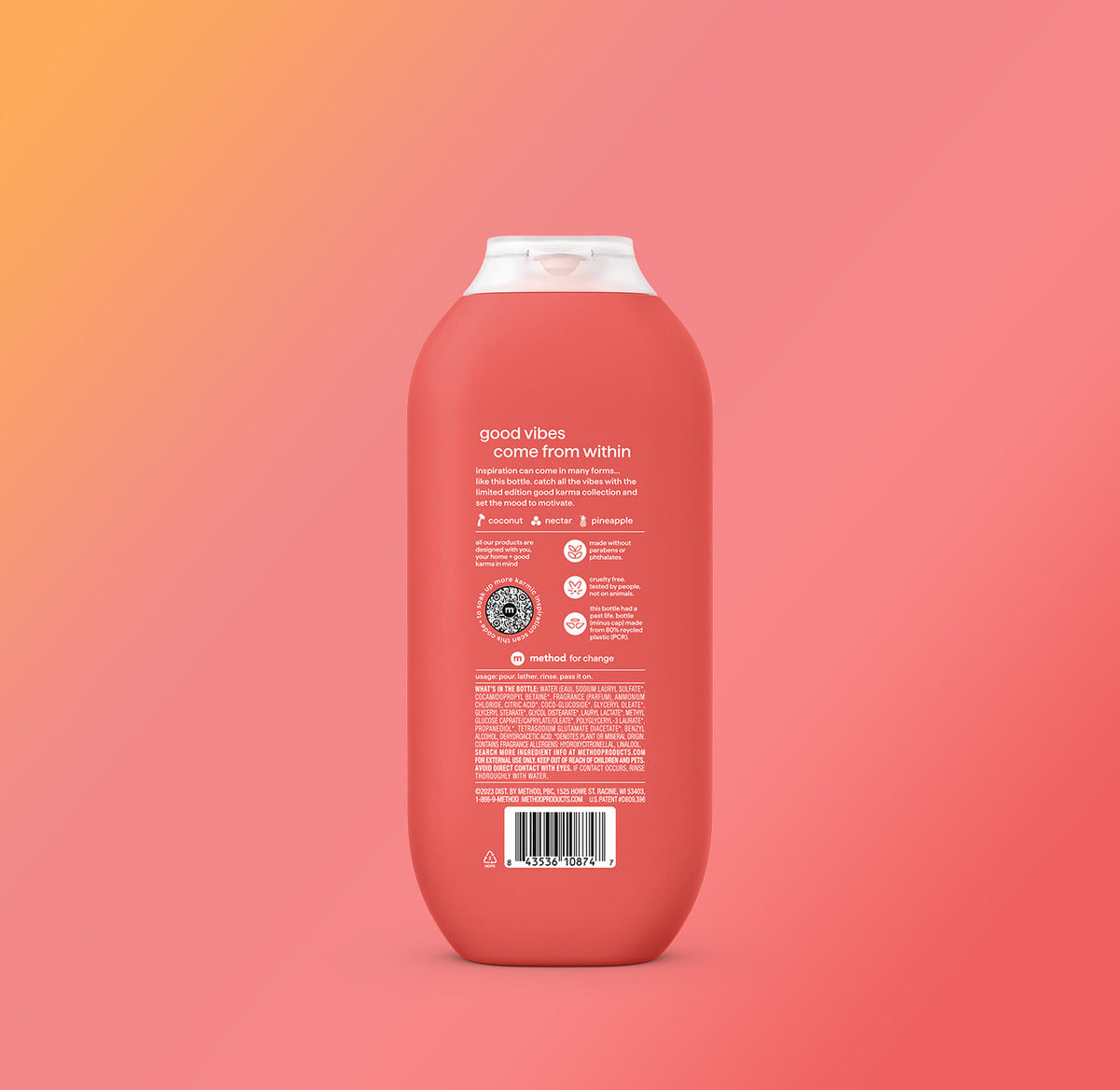 body wash – inspired motivation, 18 fl oz - Image 3
