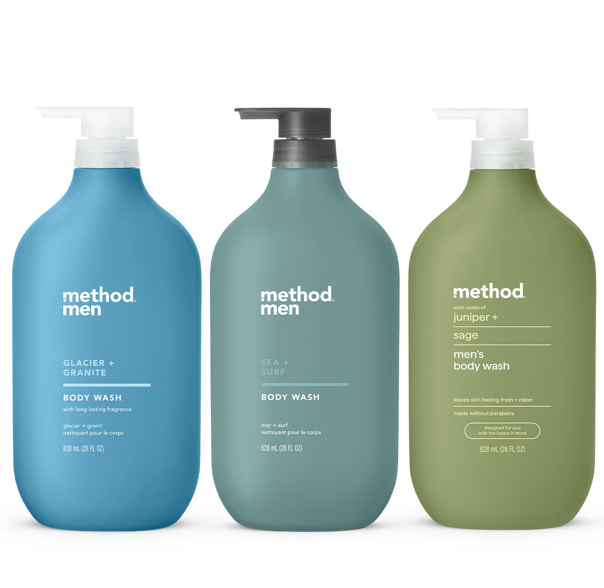 MTHD_Mens_BW_Trio_GC_SS_JS_9e5f0a52-eea7-44c3-8b2e-f181f96e14fe.jpg men body wash trio, 84 oz. - Image 1