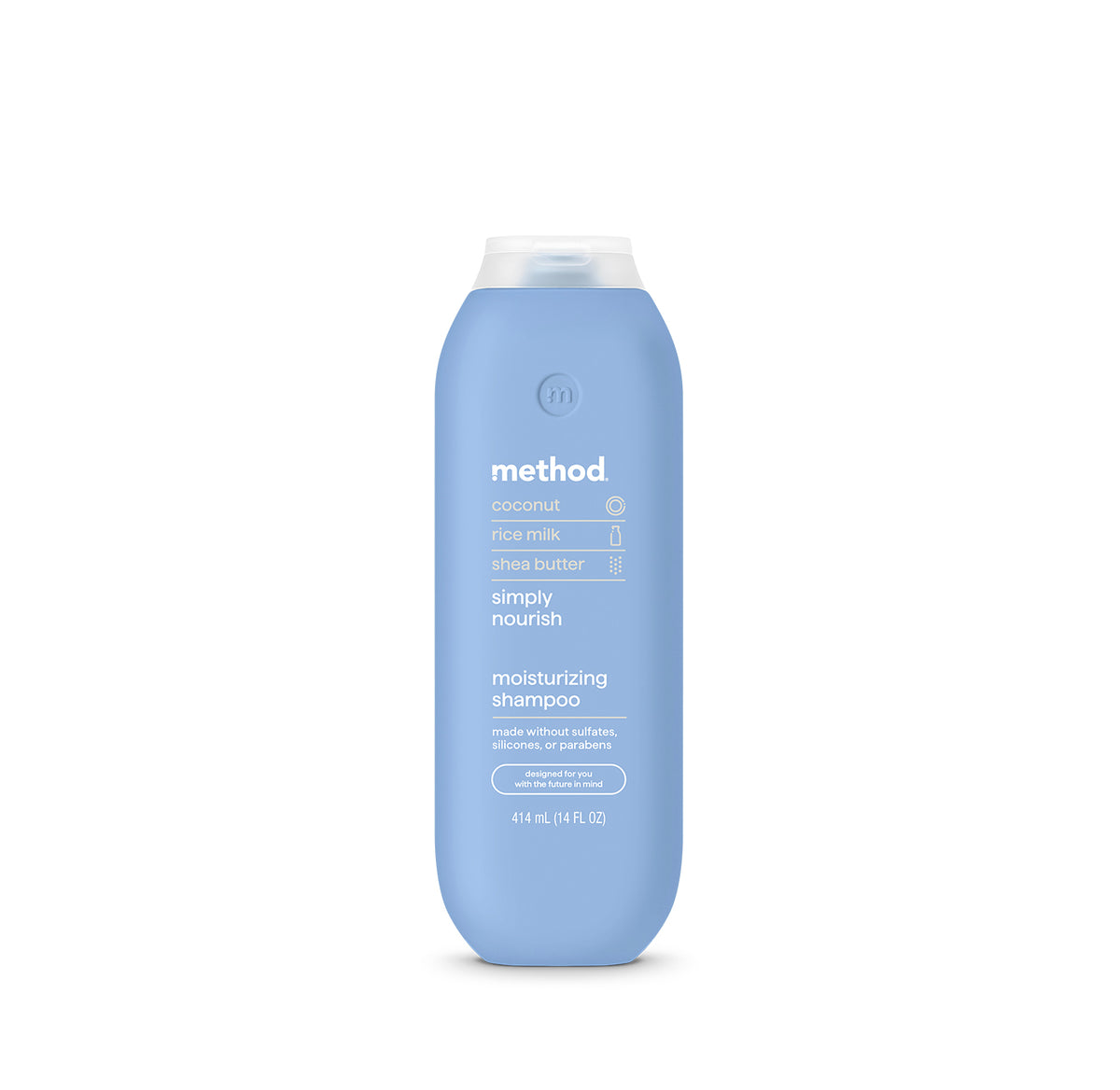 MTHD_NEW_HAIR_BOTTLE_Shampoo_14oz_SimplyNourish_Front_US_383901.jpg moisturizing shampoo – simply nourish, 14 fl oz - Image 1