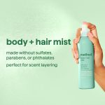 body + hair mist – pistachio + vanilla, 8 fl oz - Image 4