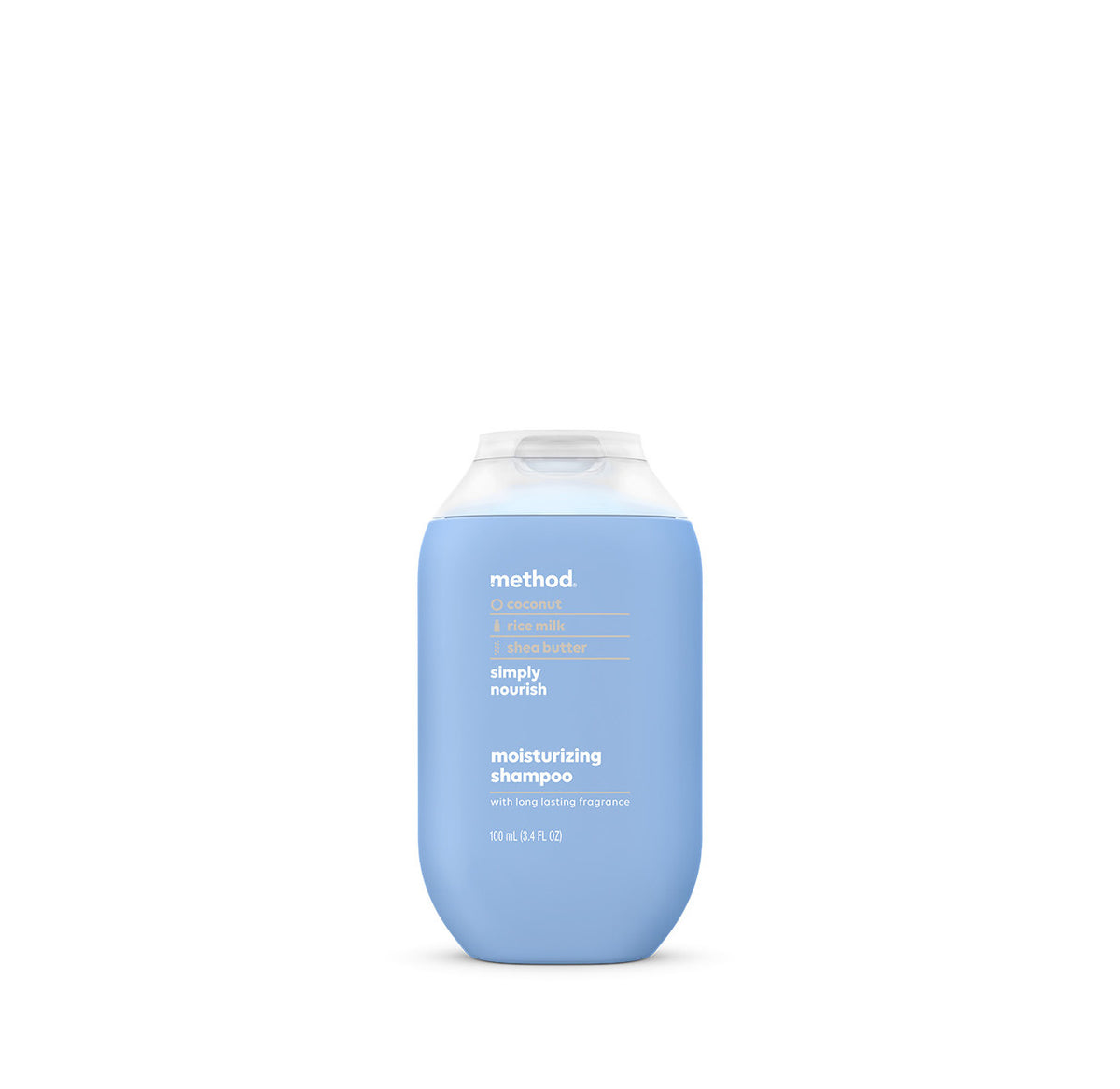 MTHD_simplynourish_minishampoo_OnWhite__67360.1707237222.386.513_3bf49623-2728-431f-944b-c3d3fc61c14c.jpg moisturizing shampoo – simply nourish, 3.4 fl oz - Image 1
