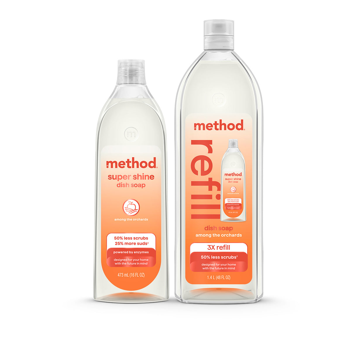 amongtheorcrhards_gel_bundle_onWhite.jpg super shine liquid dish soap starter set – among the orchards - Image 1