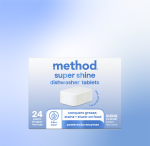super shine dishwasher tablets – free + clear, 24 ct - Image 2